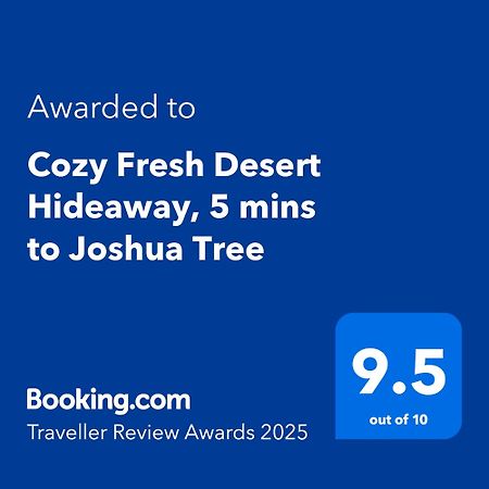 Cozy Fresh Desert Hideaway, 5 Mins To Joshua Tree Twentynine Palms Exterior photo